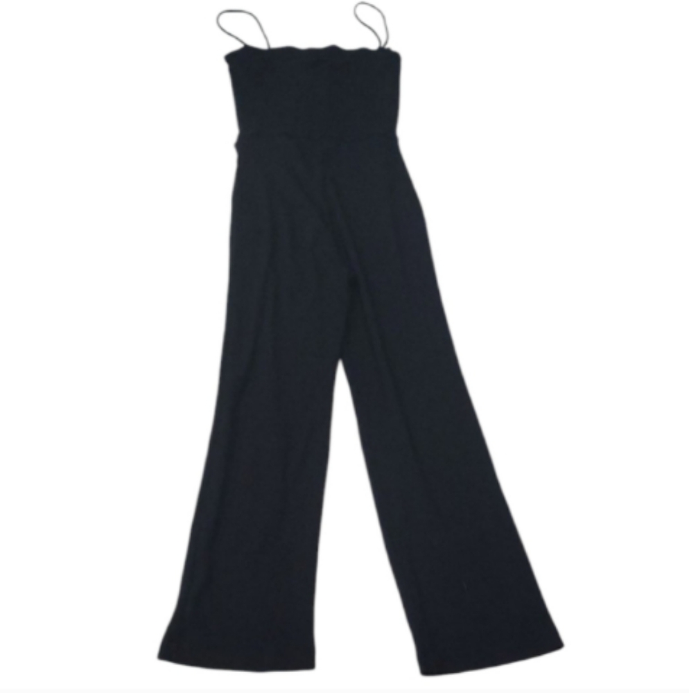 Reformation Classic Black Wide Leg Jumpsuit
